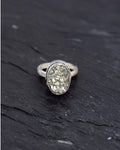 Natural Pyrite Ring - Jaipur Crystal Gems