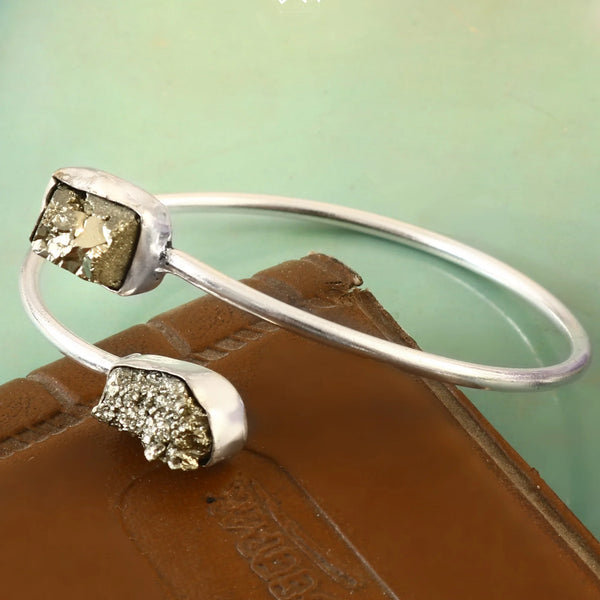 Pyrite Bangle