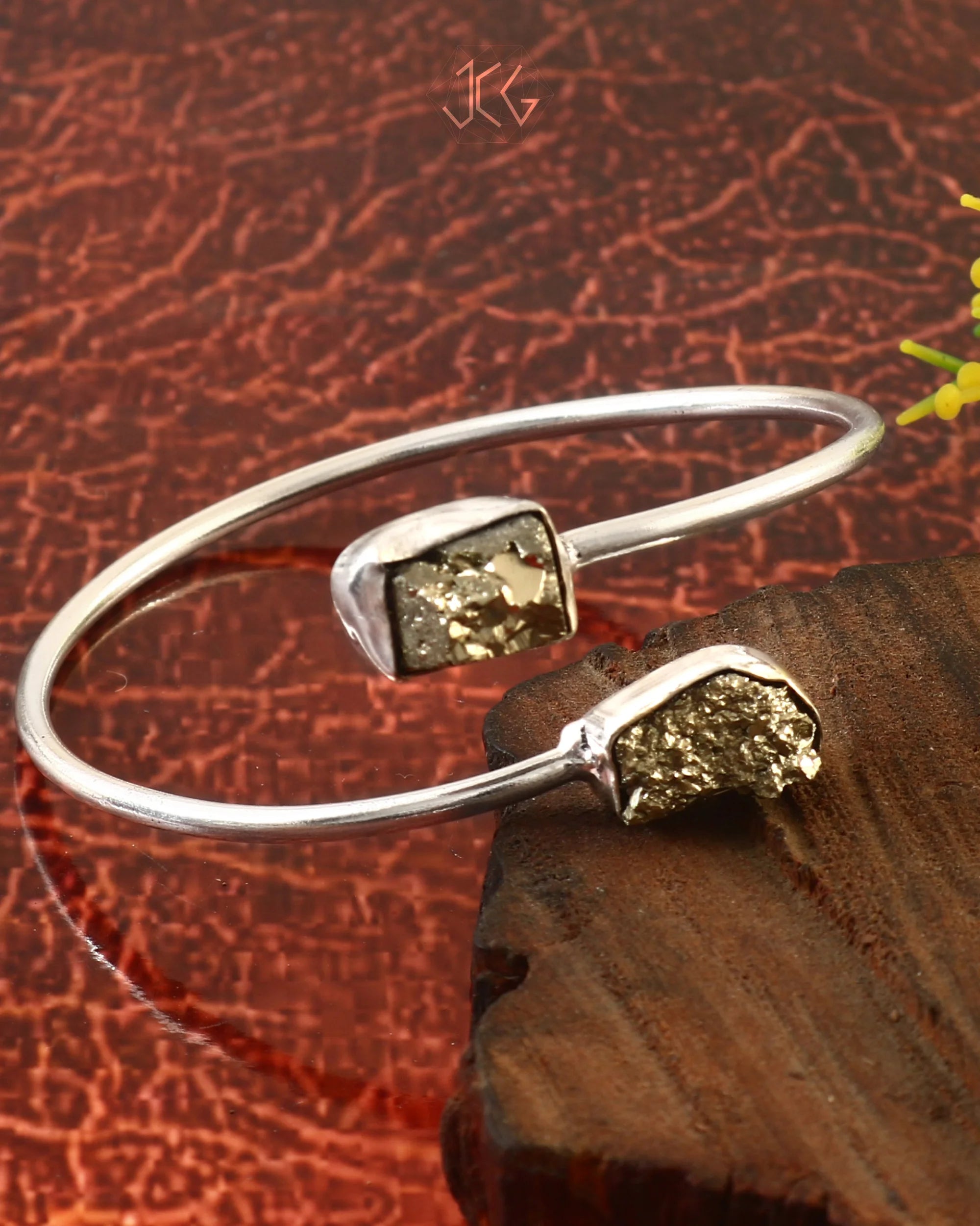Pyrite Bangle