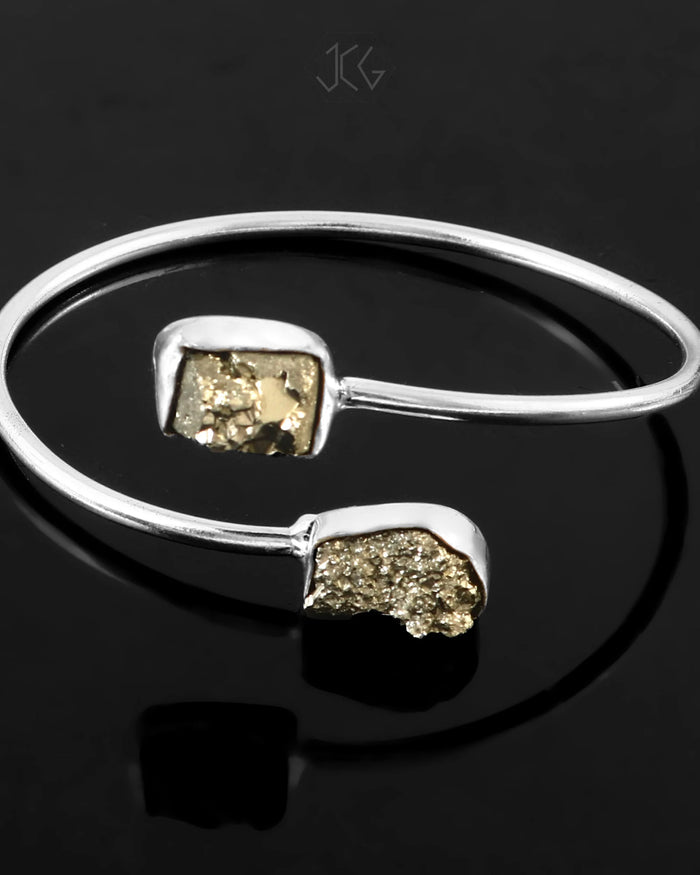 Pyrite Bangle