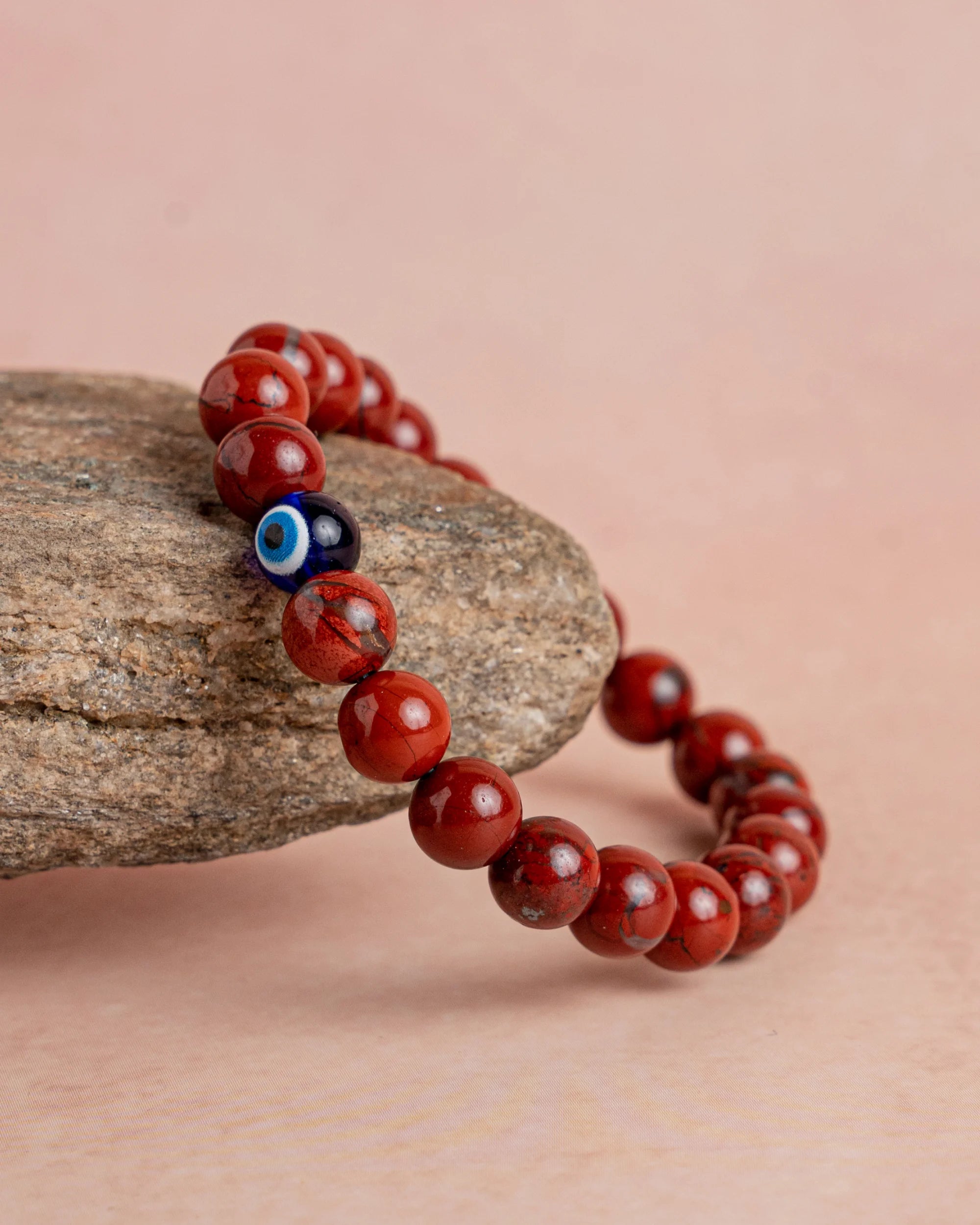 Red Jasper Bracelet - Jaipur Crystal Gems