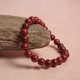 Red Jasper Bracelet - Jaipur Crystal Gems