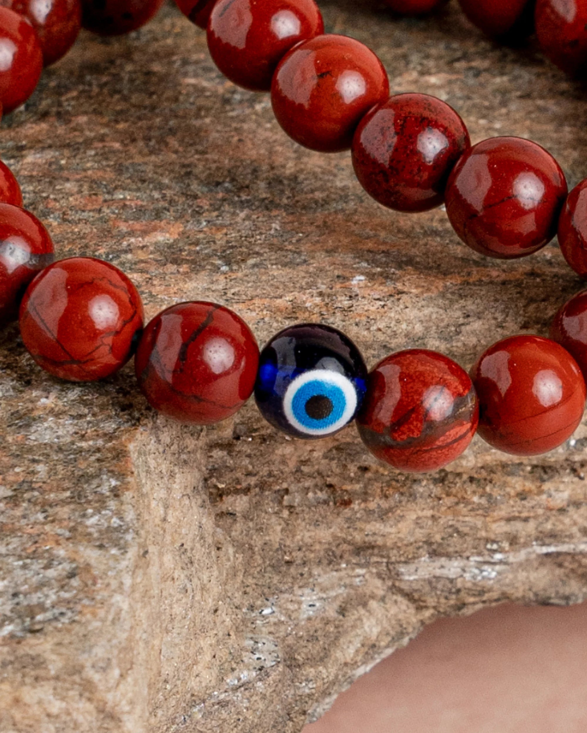 Red Jasper Bracelet - Jaipur Crystal Gems