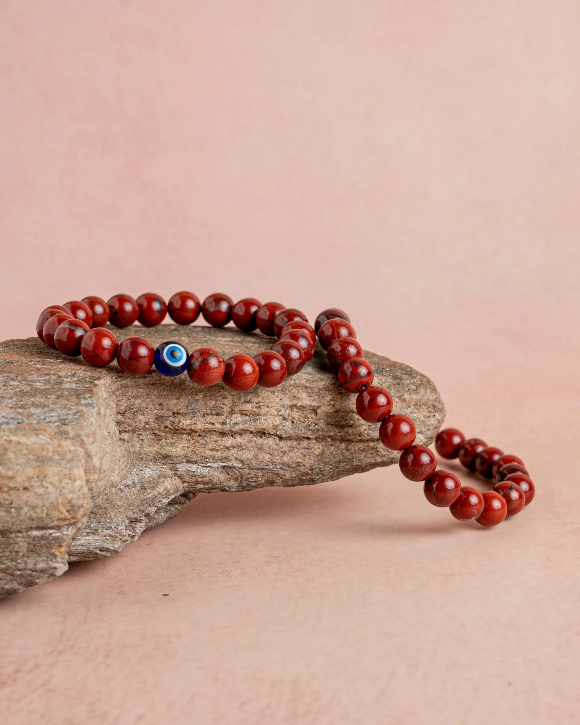 Red Jasper Bracelet - Jaipur Crystal Gems