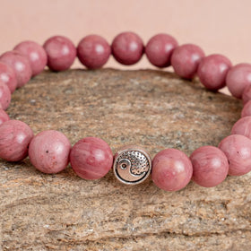 Rhodonite Bracelet - Jaipur Crystal Gems