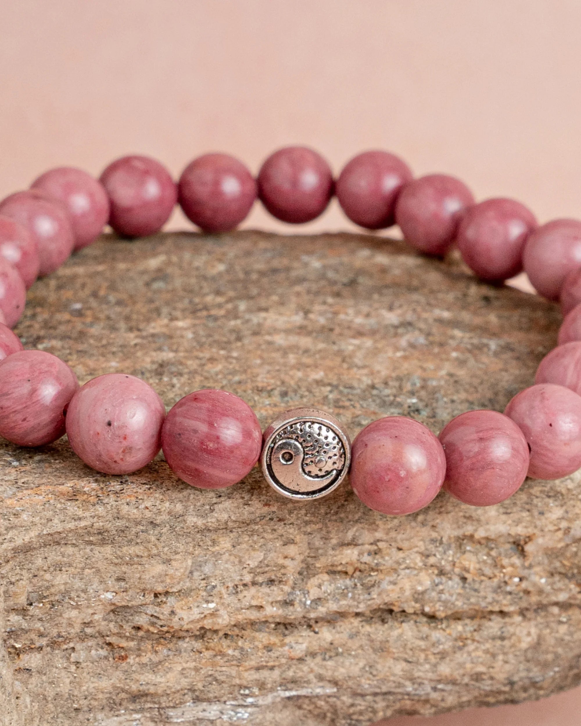 Rhodonite Bracelet - Jaipur Crystal Gems