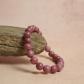 Rhodonite Bracelet - Jaipur Crystal Gems