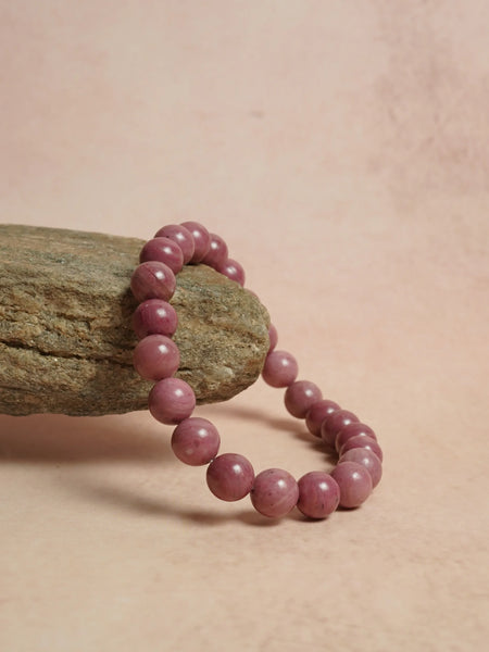 Rhodonite Bracelet - Jaipur Crystal Gems