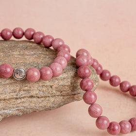 Rhodonite Bracelet Jaipur Crystal Gems