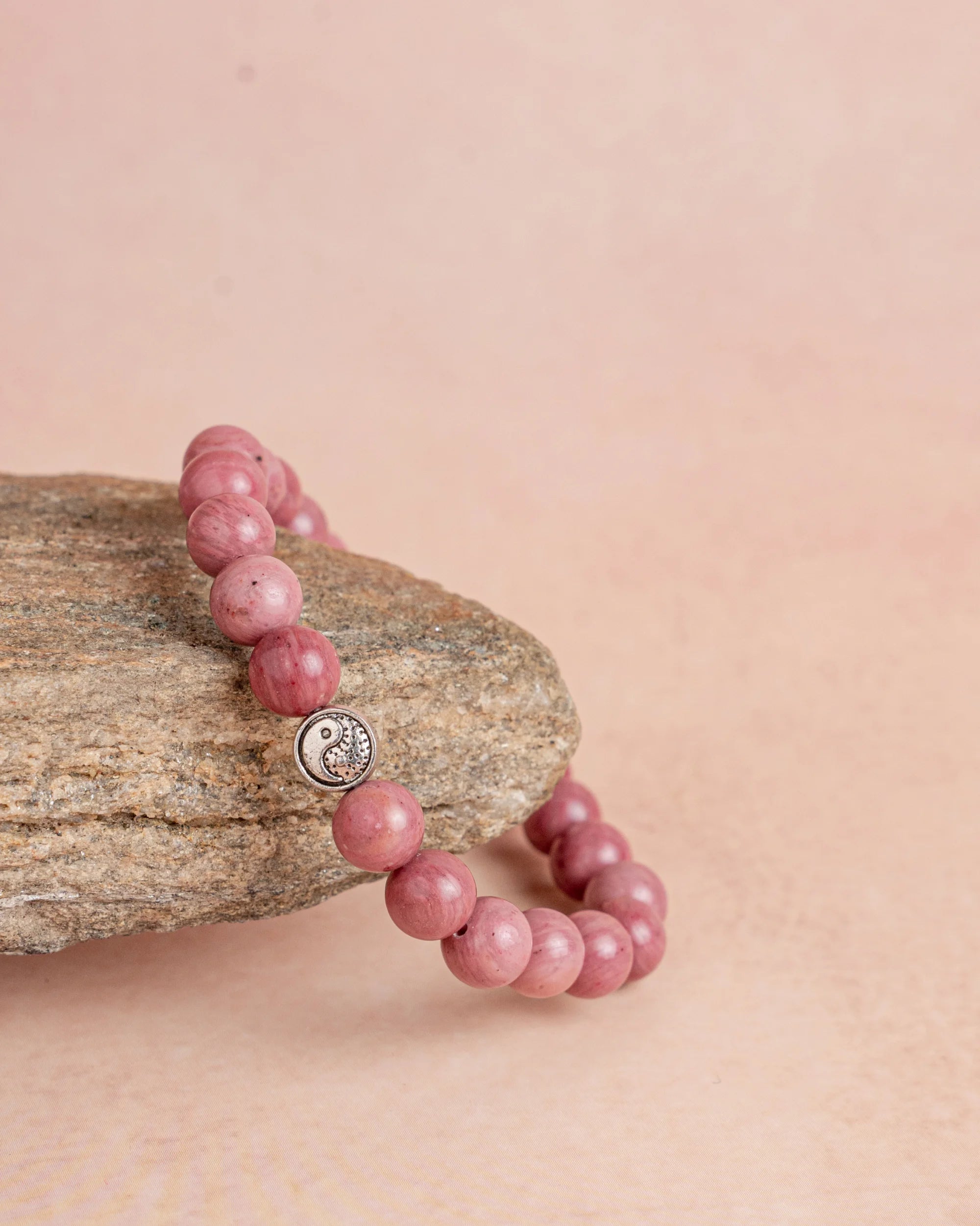 Rhodonite Bracelet - Jaipur Crystal Gems