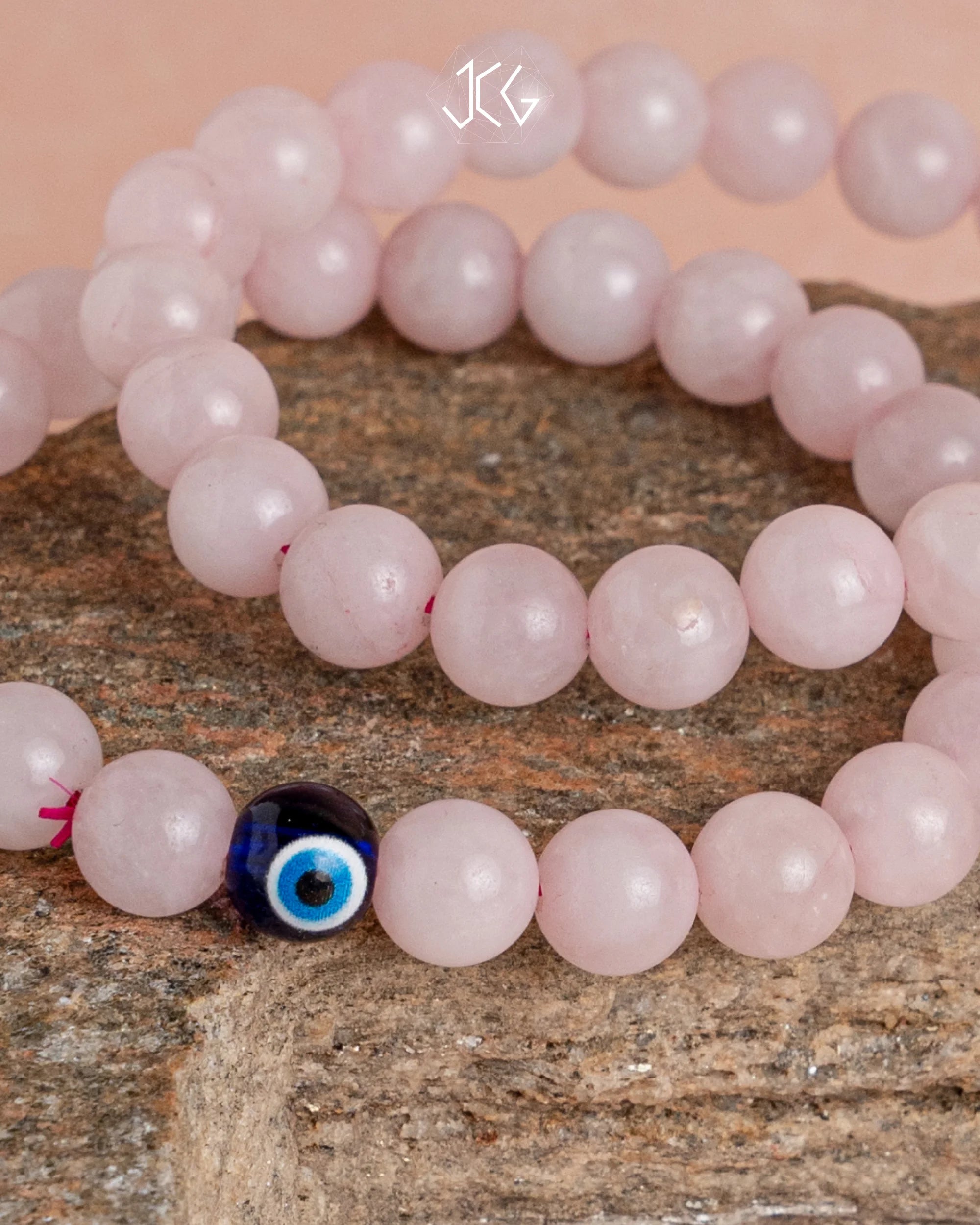 Rose Quartz Bracelet Jaipur Crystal Gems