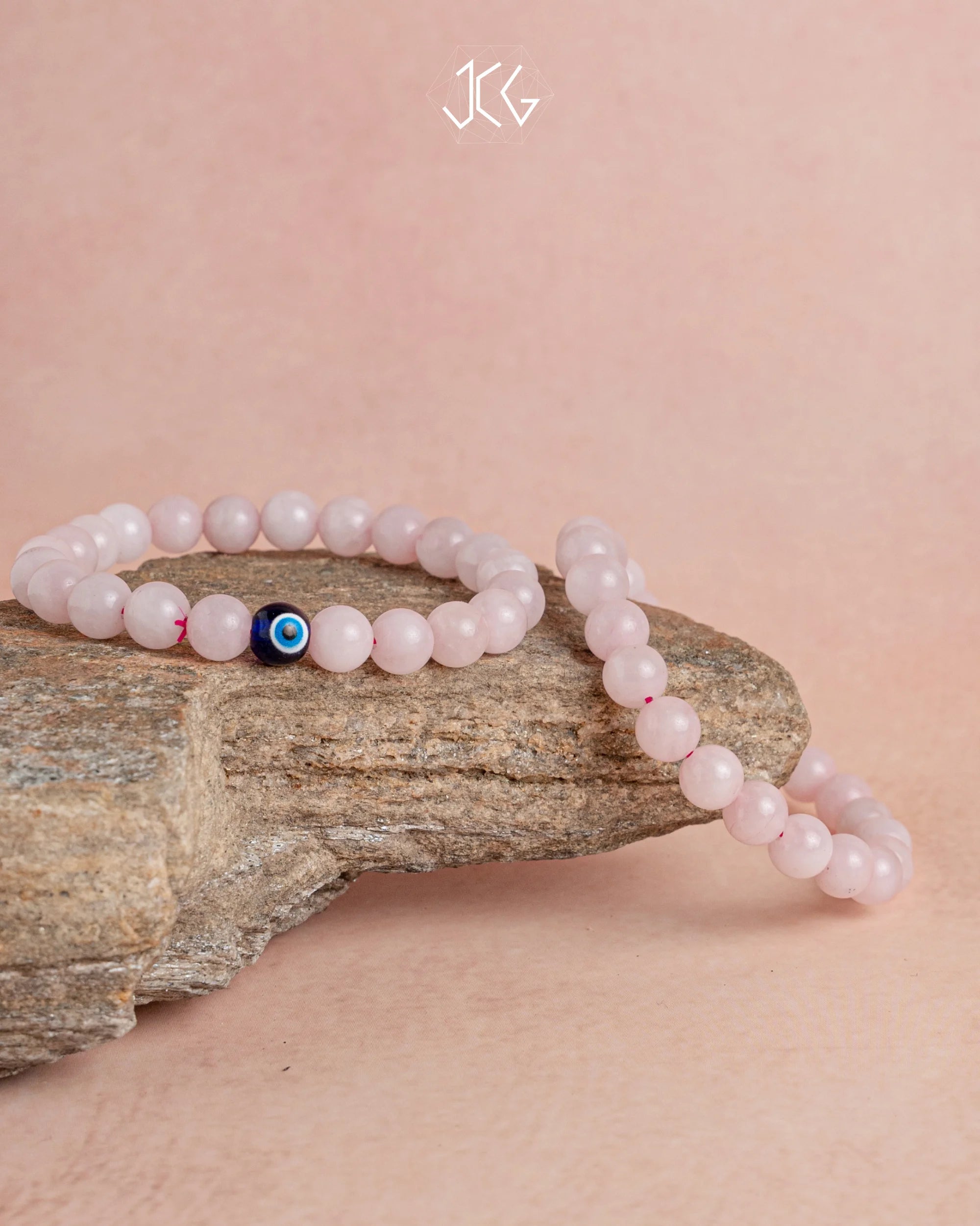 Rose Quartz Bracelet Jaipur Crystal Gems
