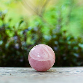 Rose Quartz Sphere - Jaipur Crystal Gems