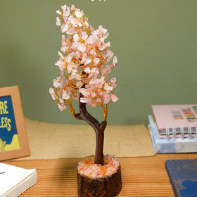 Rose Quartz Tree Jaipur Crystal Gems