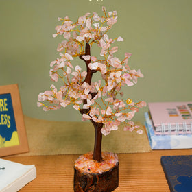 Rose Quartz Tree Jaipur Crystal Gems