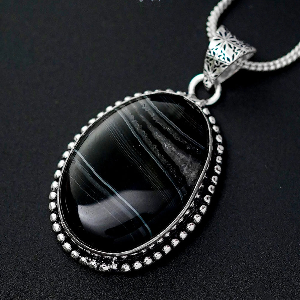 Sulemani Hakik Pendant - Jaipur Crystal Gems