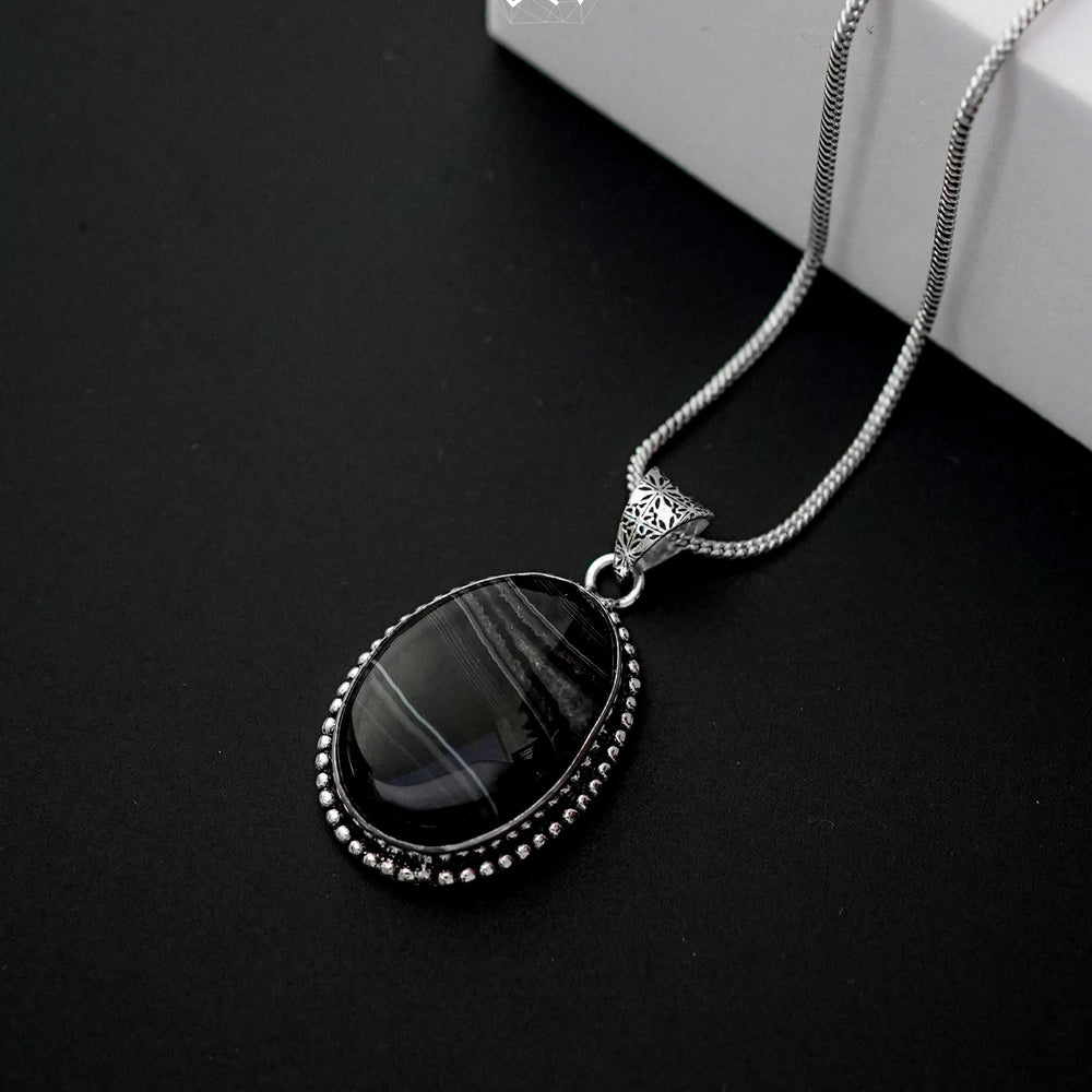 Sulemani Hakik Pendant - Jaipur Crystal Gems