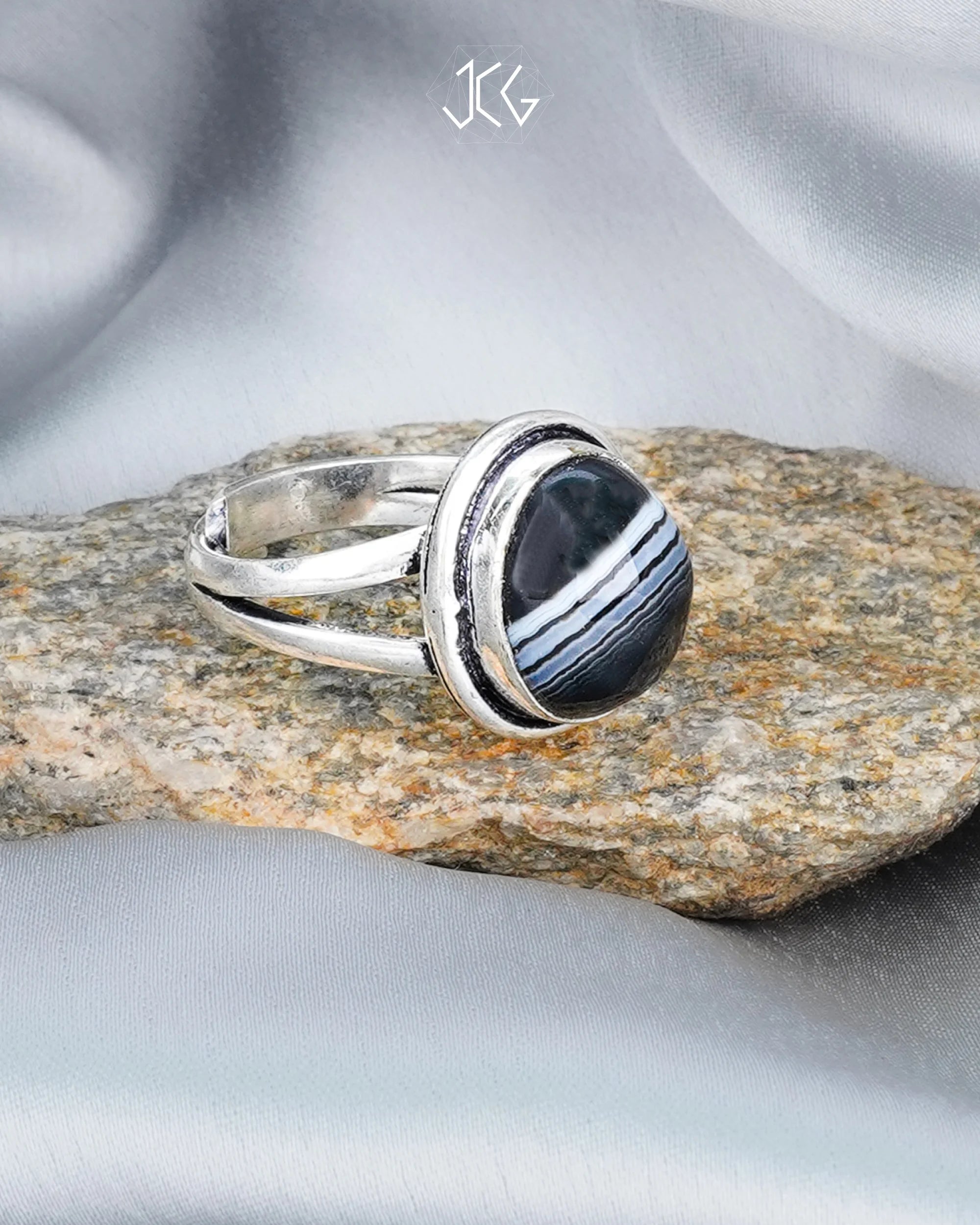 Sulemani Hakik Ring - Jaipur Crystal Gems