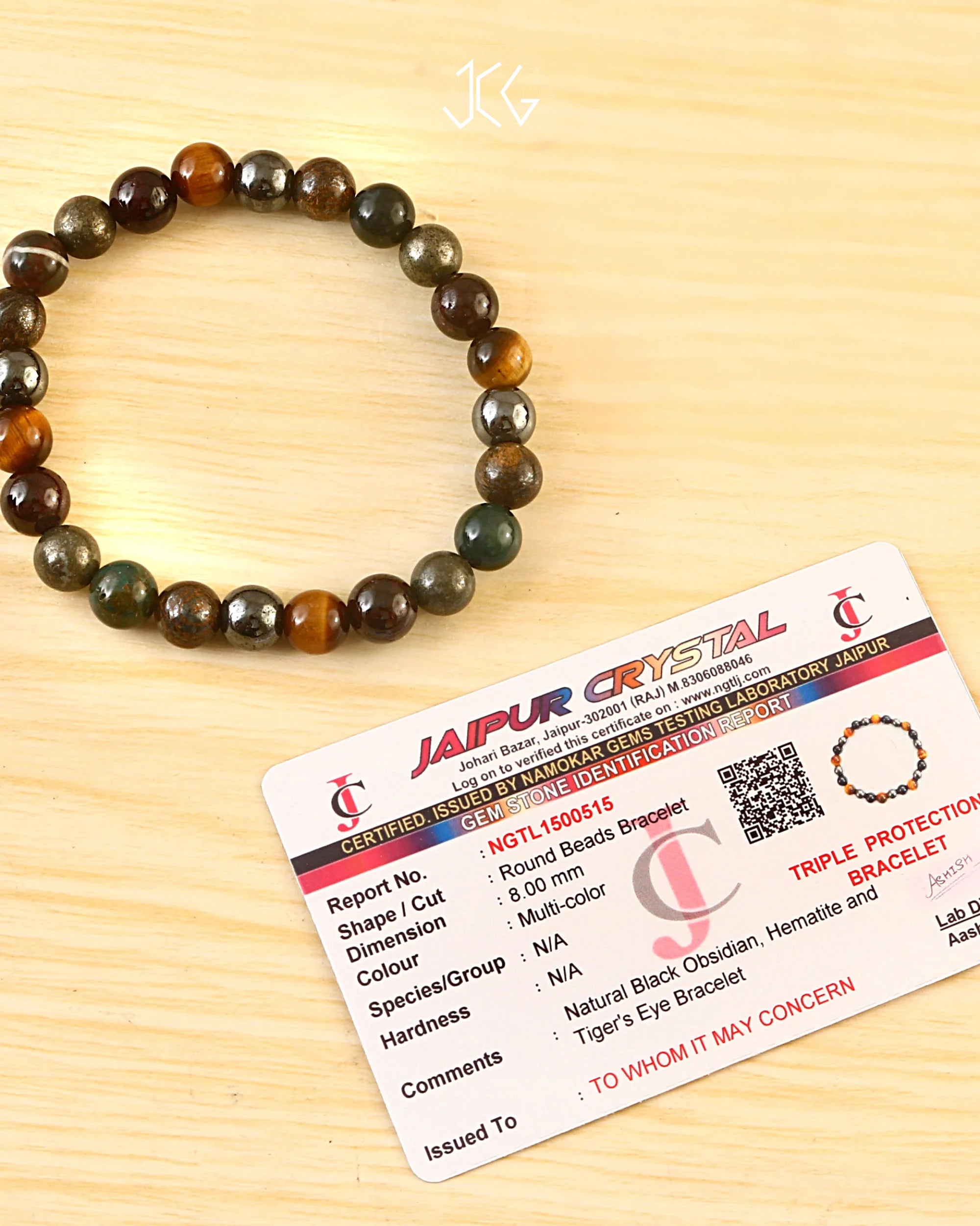 Triple Protection Bracelet 8mm