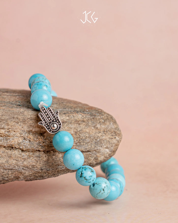 Turquoise Bracelet - Jaipur Crystal Gems