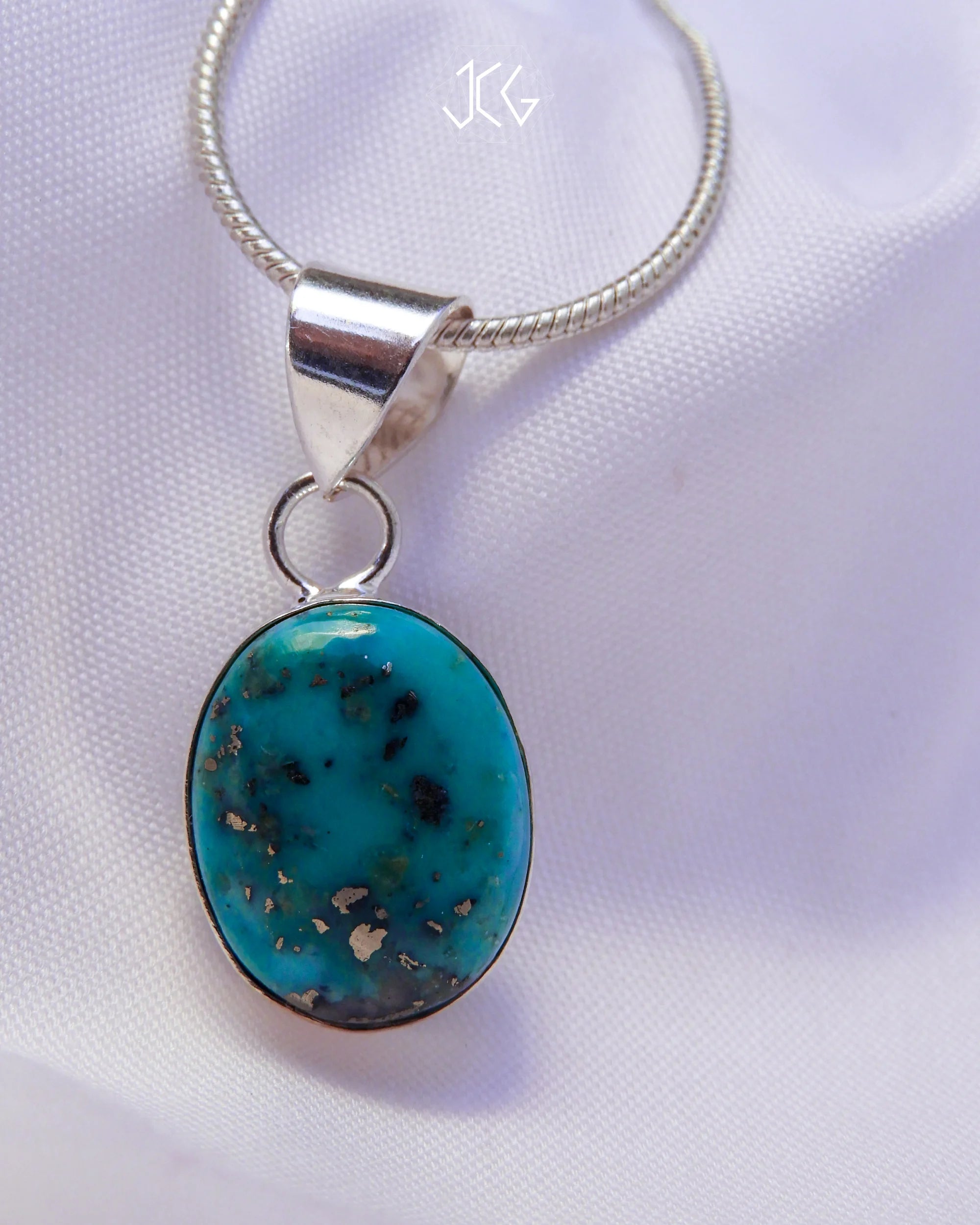 Turquoise Pendant Oval Shape
