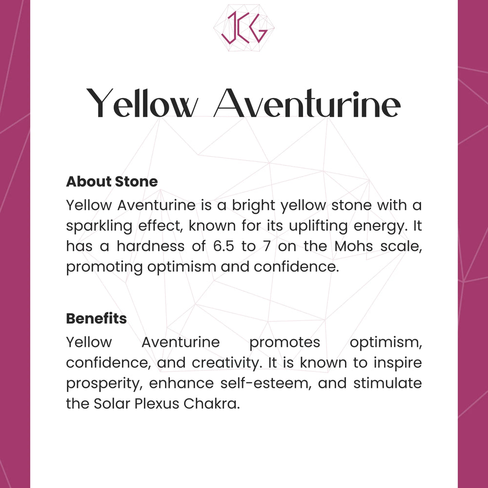 Yellow Aventurine Bracelet - Jaipur Crystal Gems