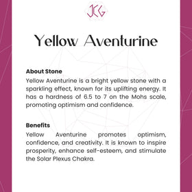 Yellow Aventurine Bracelet - Jaipur Crystal Gems