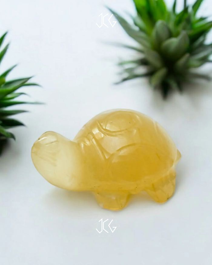 Yellow Aventurine Turtles Jaipur Crystal Gems
