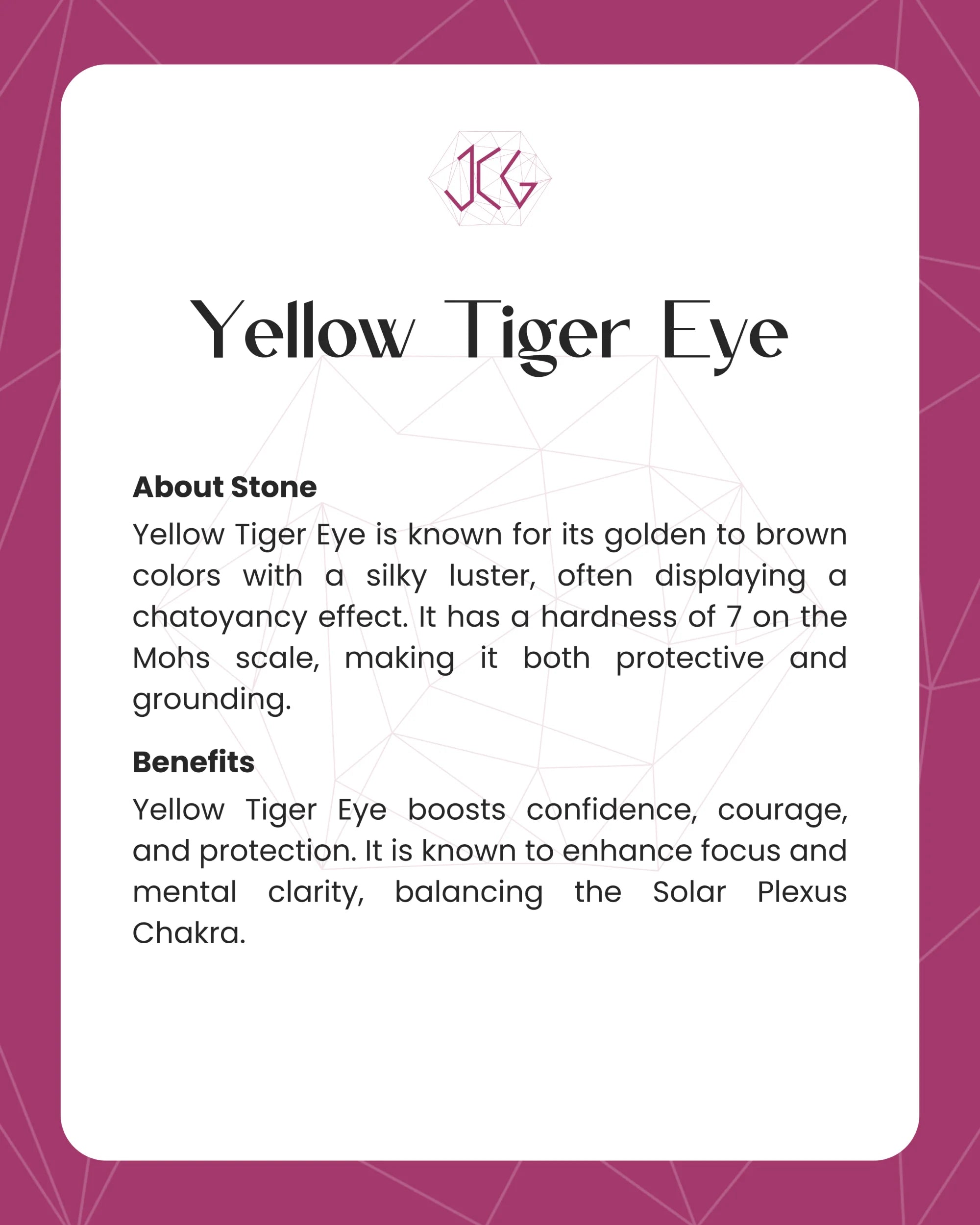 Yellow Tiger Eye Chain Bracelet Jaipur Crystal Gems